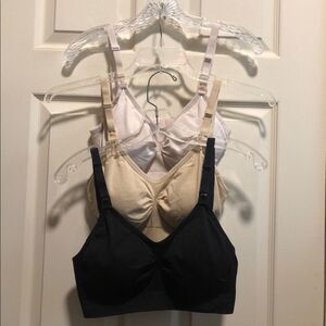 3 Exclusive of Trims Nursing Bras Bundle M
